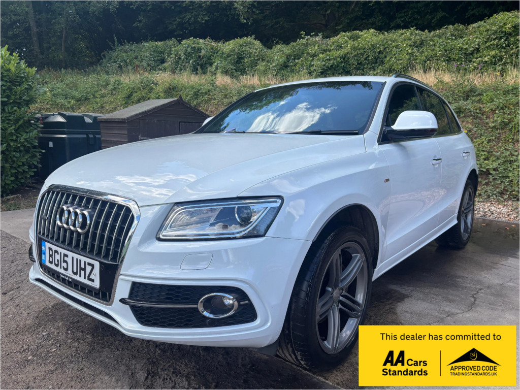 Audi Q5 2.0 Tdi S Line Plus Suv S Tronic Quattr White