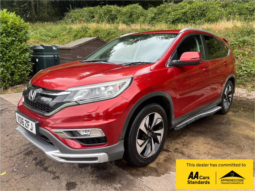 Honda Cr-V 1.6 I-dtec Sr Suv Euro 6 Ss Red