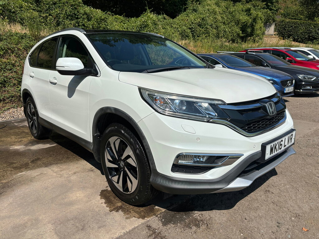 Honda Cr-V 1.6 I-dtec Ex Suv 4Wd Euro 6 160 White #3