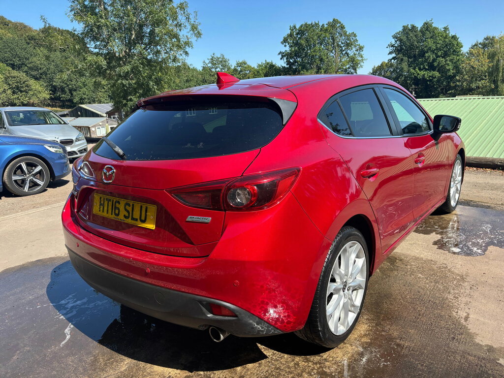 Mazda 3 2.0 Skyactiv-g Sport Nav Hatchback Red #5