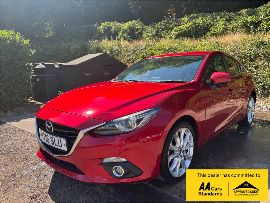 Mazda 3 2.0 Skyactiv-g Sport Nav Hatchback Red