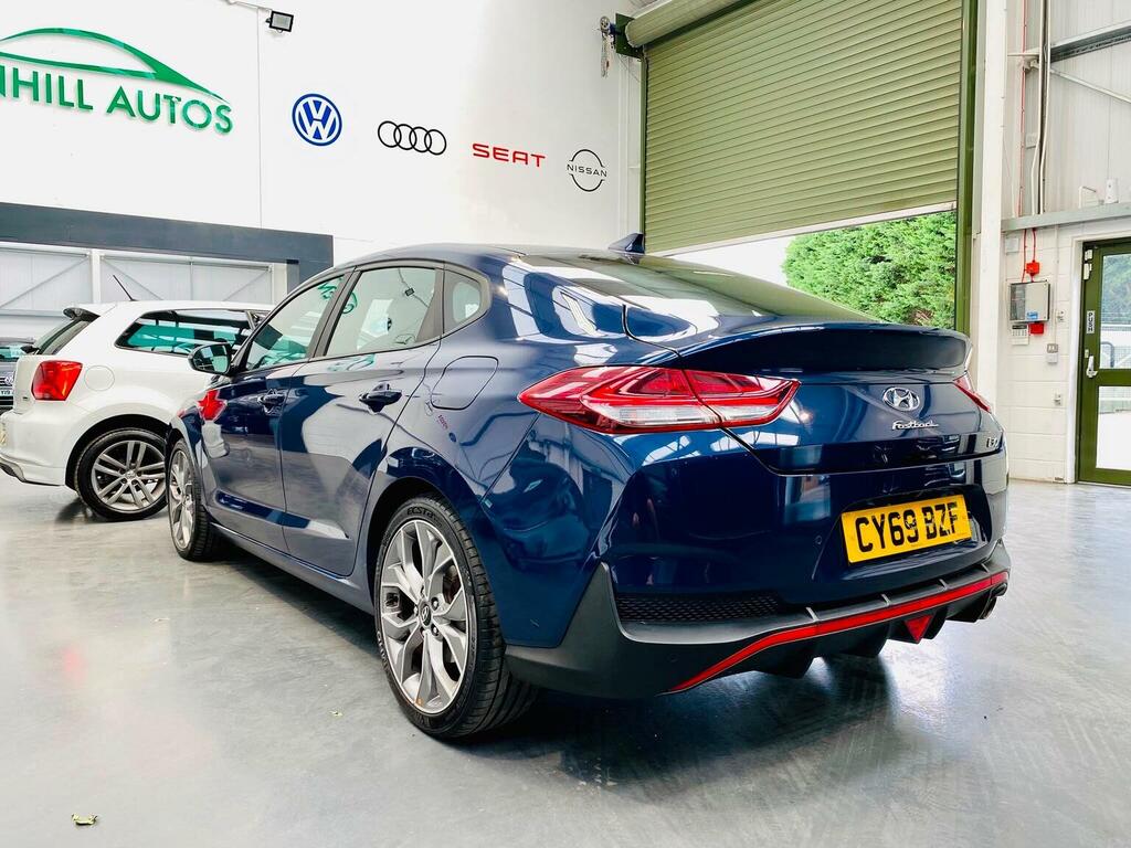 Hyundai I30 1.4 T-gdi N Line Fastback Euro 6 Ss Blue #3