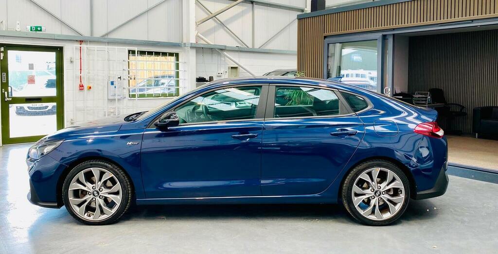 Hyundai I30 1.4 T-gdi N Line Fastback Euro 6 Ss Blue #2