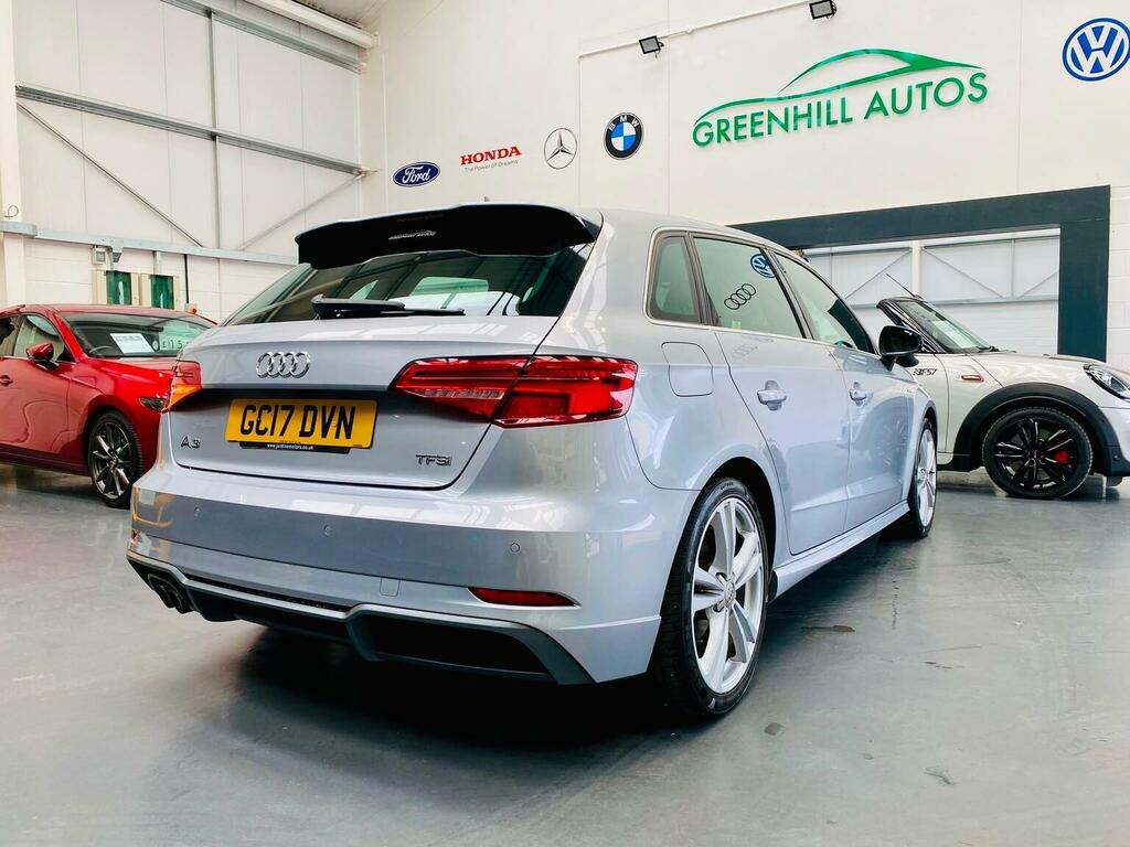 Audi A3 1.4 Tfsi Cod S Line Sportback Euro 6 Ss GC17DVN Silver #4