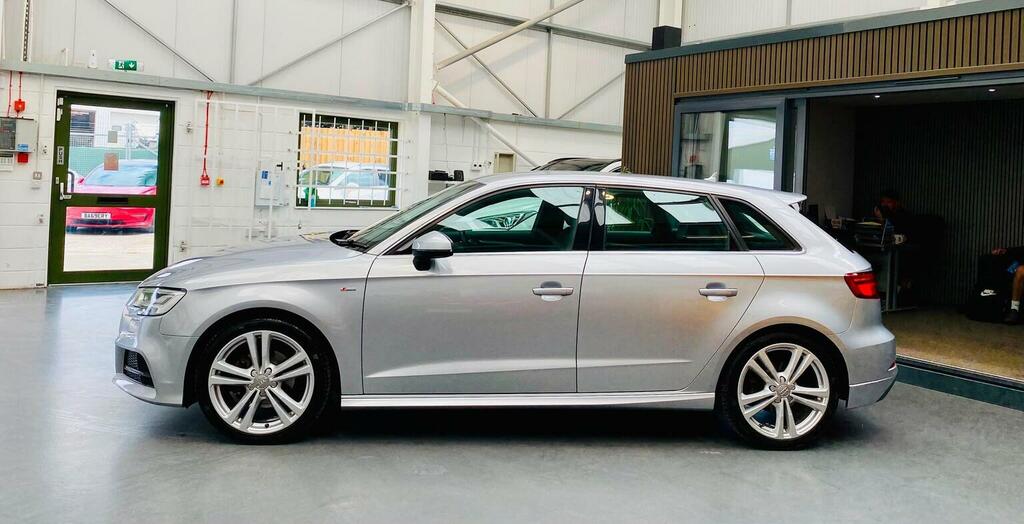Audi A3 1.4 Tfsi Cod S Line Sportback Euro 6 Ss Silver