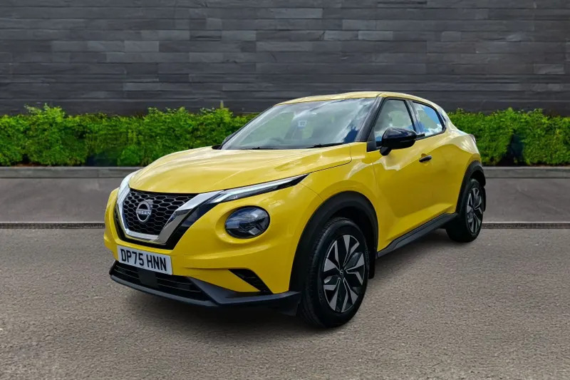 Nissan Juke Hatchback 1.0 Dig-t Acenta Pre Yellow #3