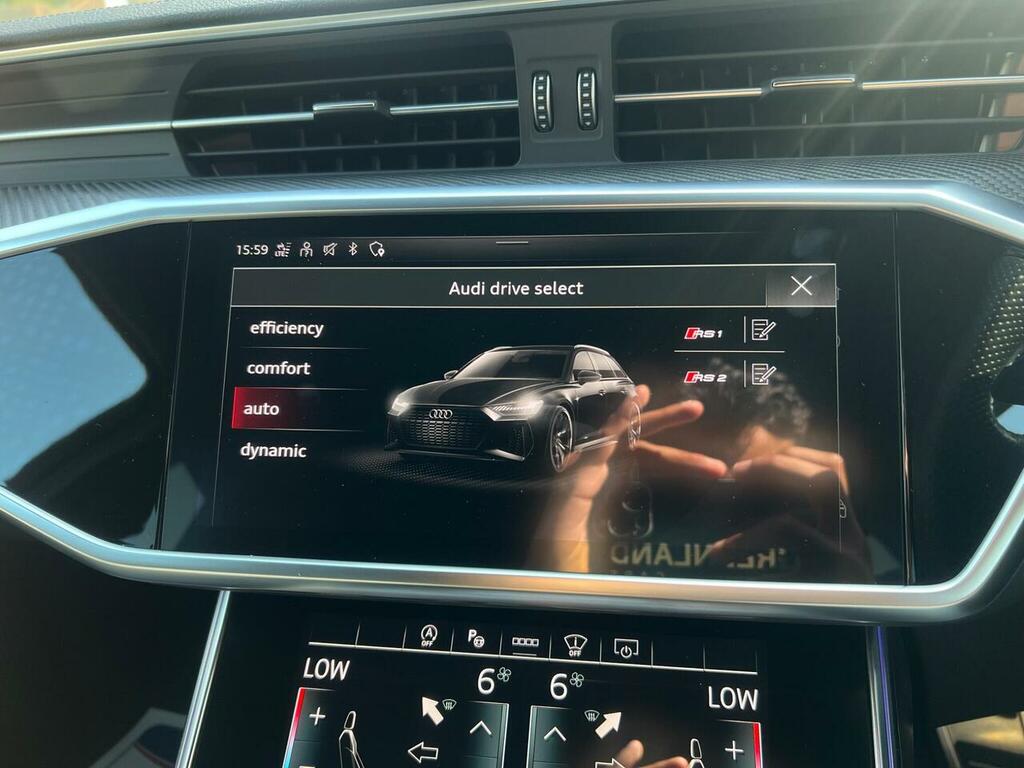 Audi RS6 Avant 2021 4.0 Tfsi V8 Carbon Black Carbon Fibre Bodykit Red #55