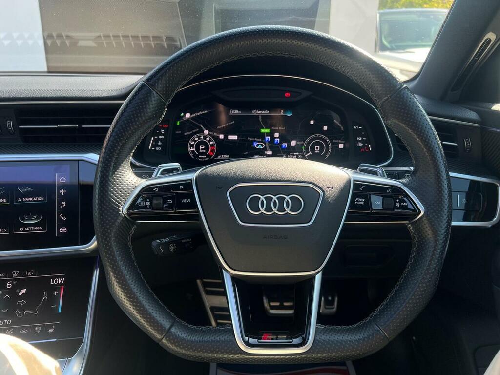 Audi RS6 Avant 2021 4.0 Tfsi V8 Carbon Black Carbon Fibre Bodykit Red #34
