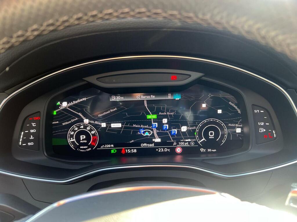 Audi RS6 Avant 2021 4.0 Tfsi V8 Carbon Black Carbon Fibre Bodykit Red #35