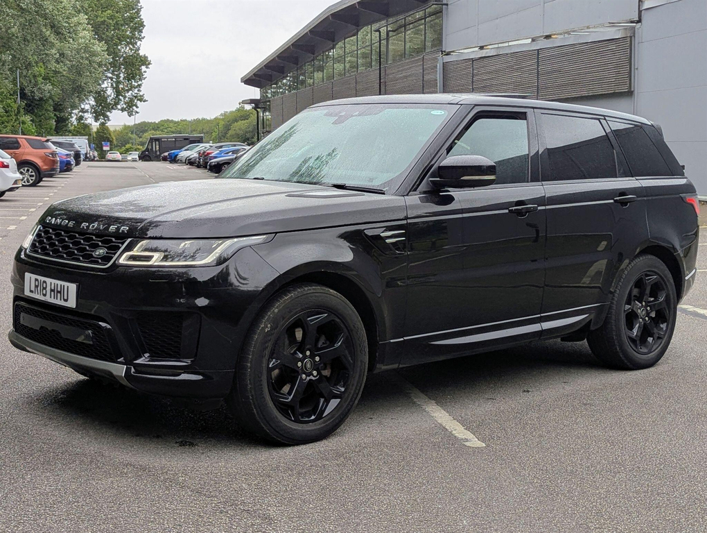 Land Rover Range Rover Sport 3.0 Sd V6 Hse 4Wd Euro 6 Ss LR18HHU Black #4