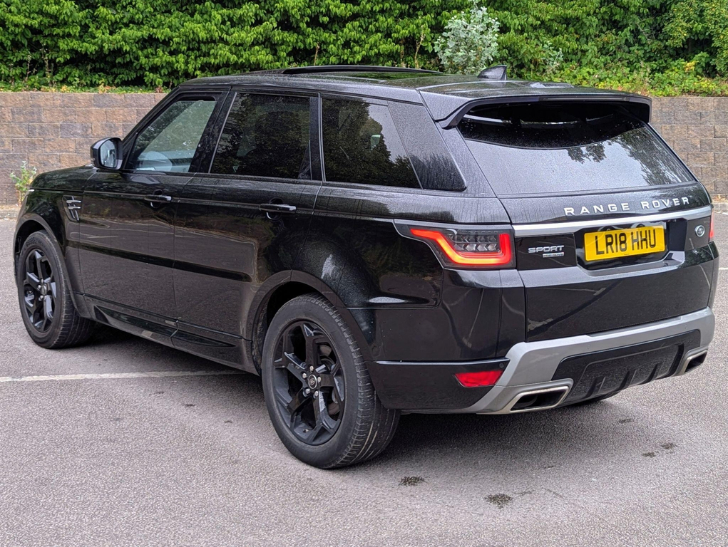 Land Rover Range Rover Sport 3.0 Sd V6 Hse 4Wd Euro 6 Ss LR18HHU Black #2