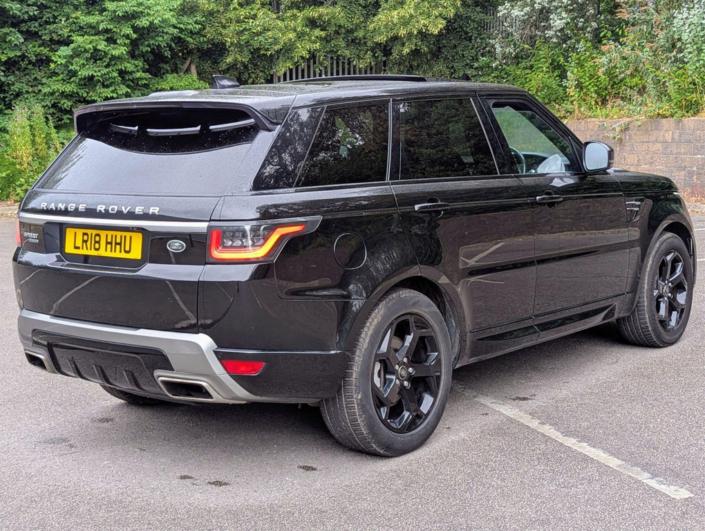 Land Rover Range Rover Sport 3.0 Sd V6 Hse 4Wd Euro 6 Ss LR18HHU Black #3