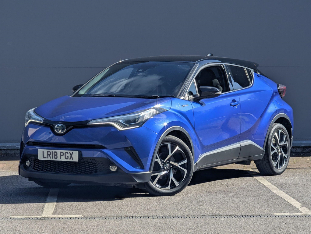 Toyota C-Hr 1.8 Vvt-h Dynamic Cvt Euro 6 Ss LR18PGX Blue #4