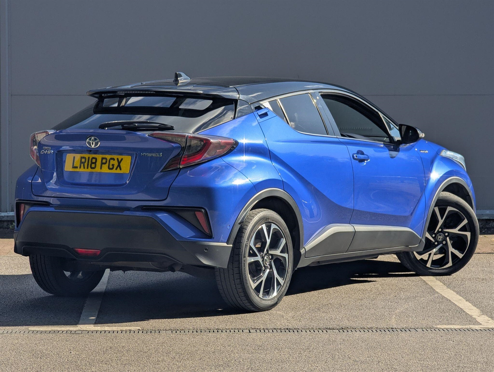 Toyota C-Hr 1.8 Vvt-h Dynamic Cvt Euro 6 Ss LR18PGX Blue #3
