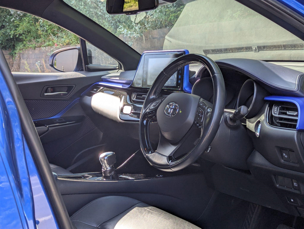 Toyota C-Hr 1.8 Vvt-h Dynamic Cvt Euro 6 Ss LR18PGX Blue #5