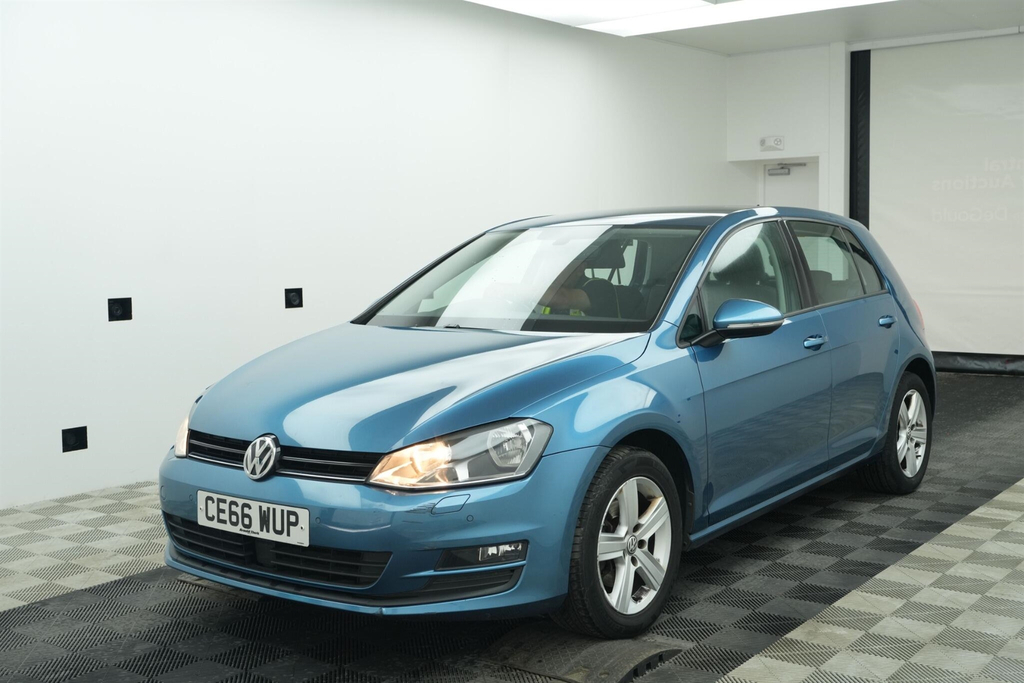 Volkswagen Golf 1.6 Match Edition Tdi Bmt 109 Bhp 6.5In Touchsc Blue #2
