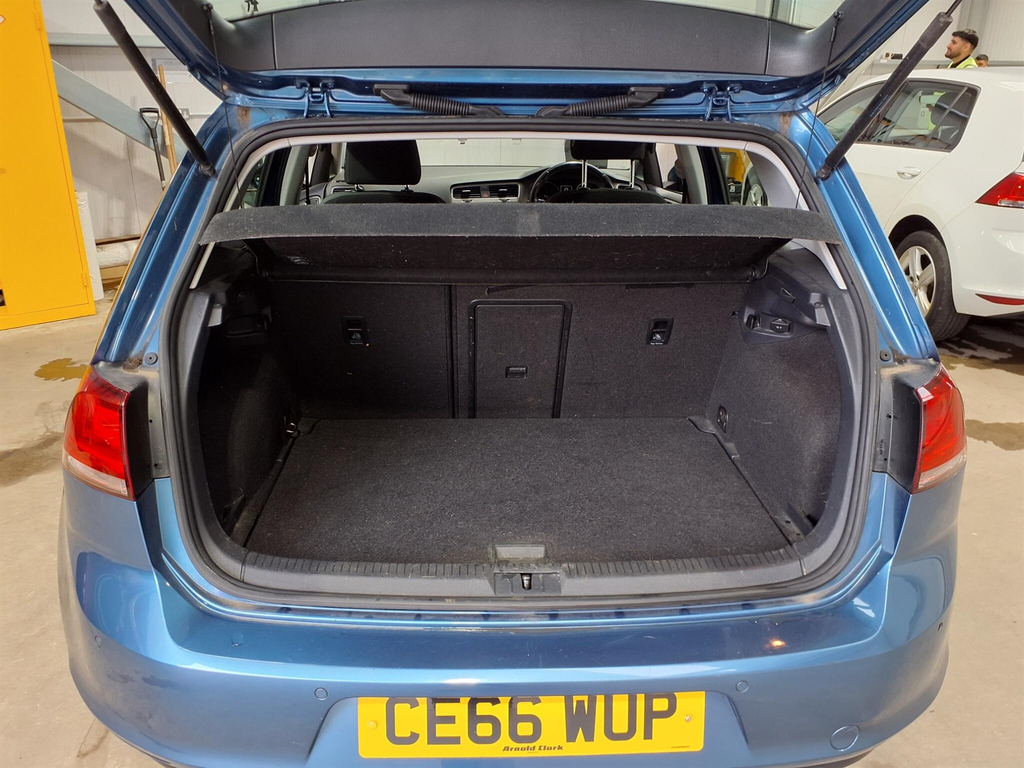 Volkswagen Golf 1.6 Match Edition Tdi Bmt 109 Bhp 6.5In Touchsc Blue #7