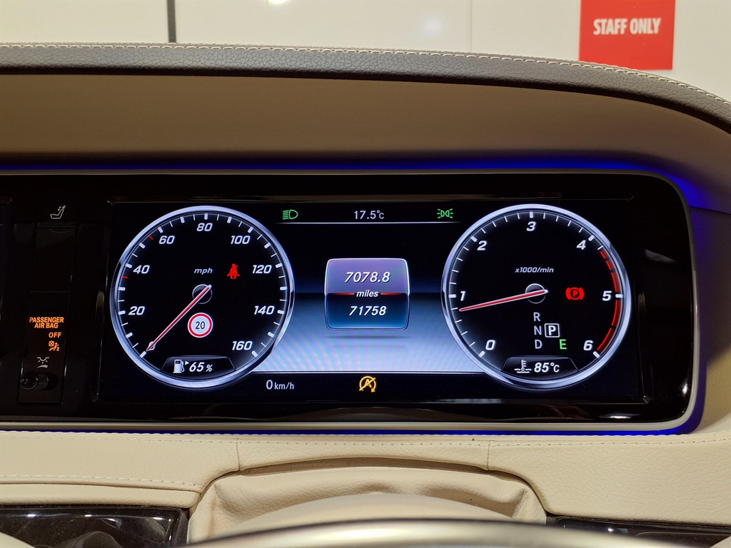 Mercedes-Benz S Class 2.1 S 300 H L Amg Line Executive 201 Bhp Black #9