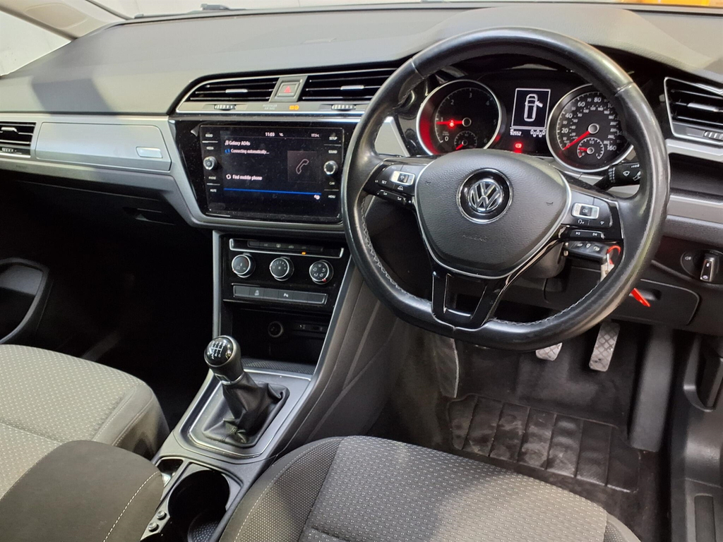 Volkswagen Touran 1.6 Tdi Se Euro 6 Ss Black #5