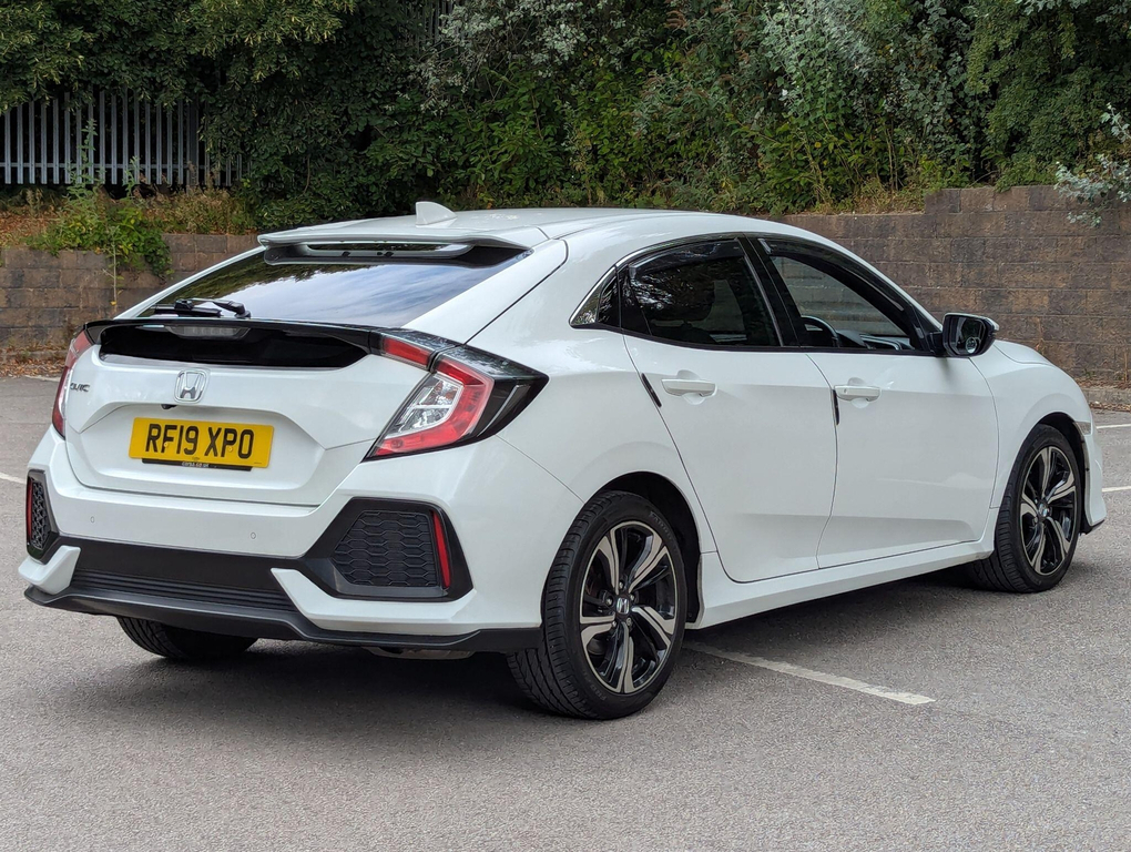 Honda Civic 1.6 I-dtec Sr Euro 6 Ss White #3