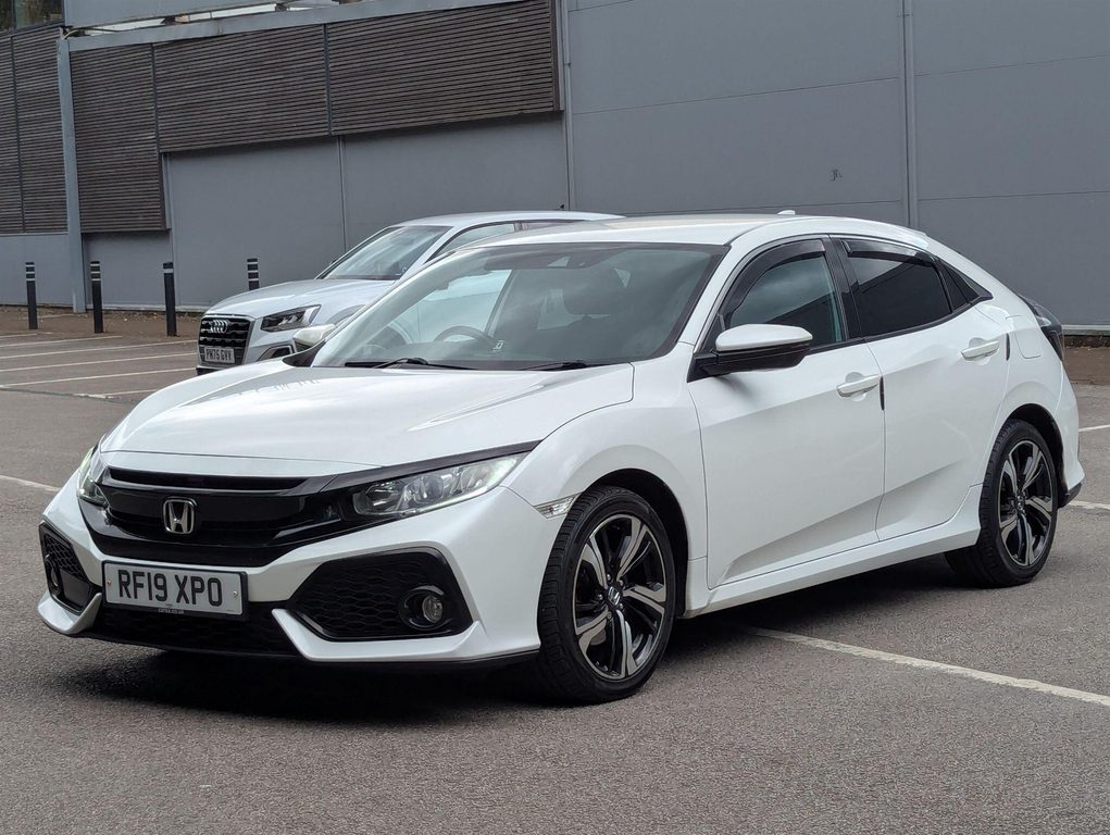 Honda Civic 1.6 I-dtec Sr Euro 6 Ss White #4