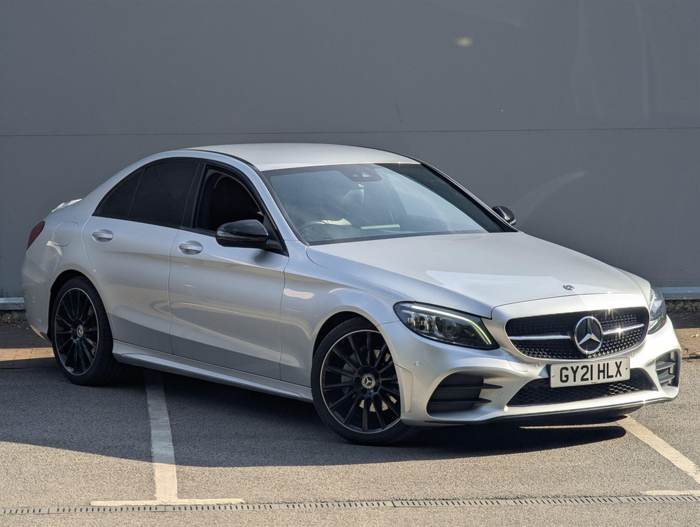 Mercedes-Benz C Class 2.0 D Amg Line Night Edition Premium G-tronic E Silver