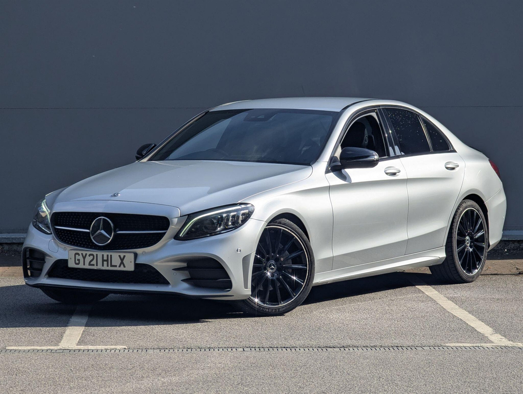 Mercedes-Benz C Class 2.0 D Amg Line Night Edition Premium G-tronic E Silver #4