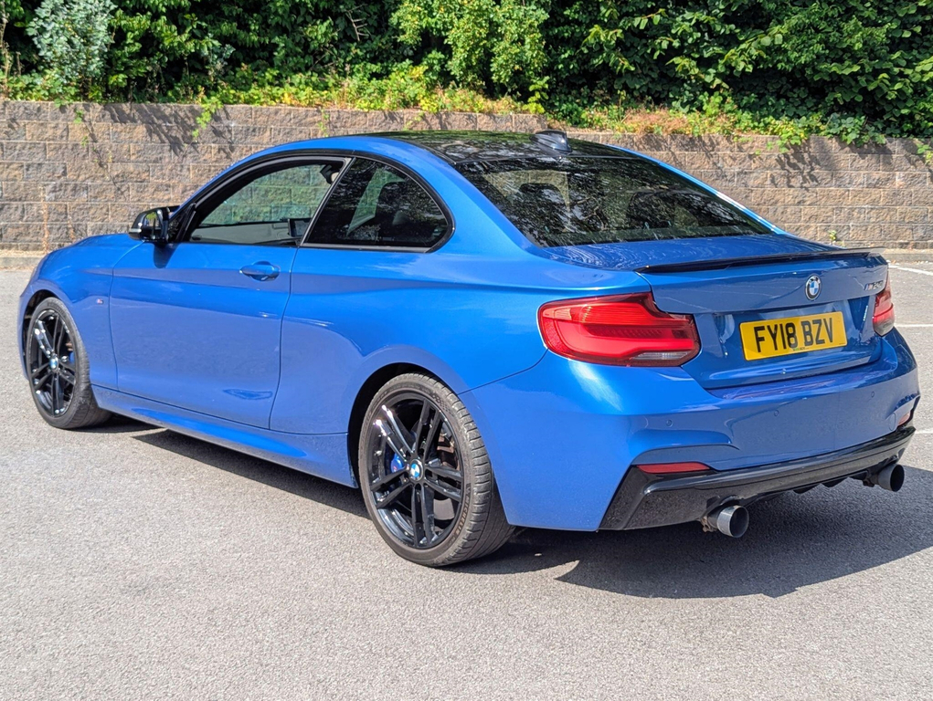 BMW M2 3.0 Euro 6 Ss FY18BZV Blue #2