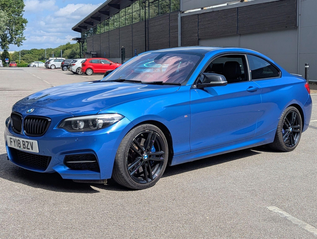 BMW M2 3.0 Euro 6 Ss FY18BZV Blue #4