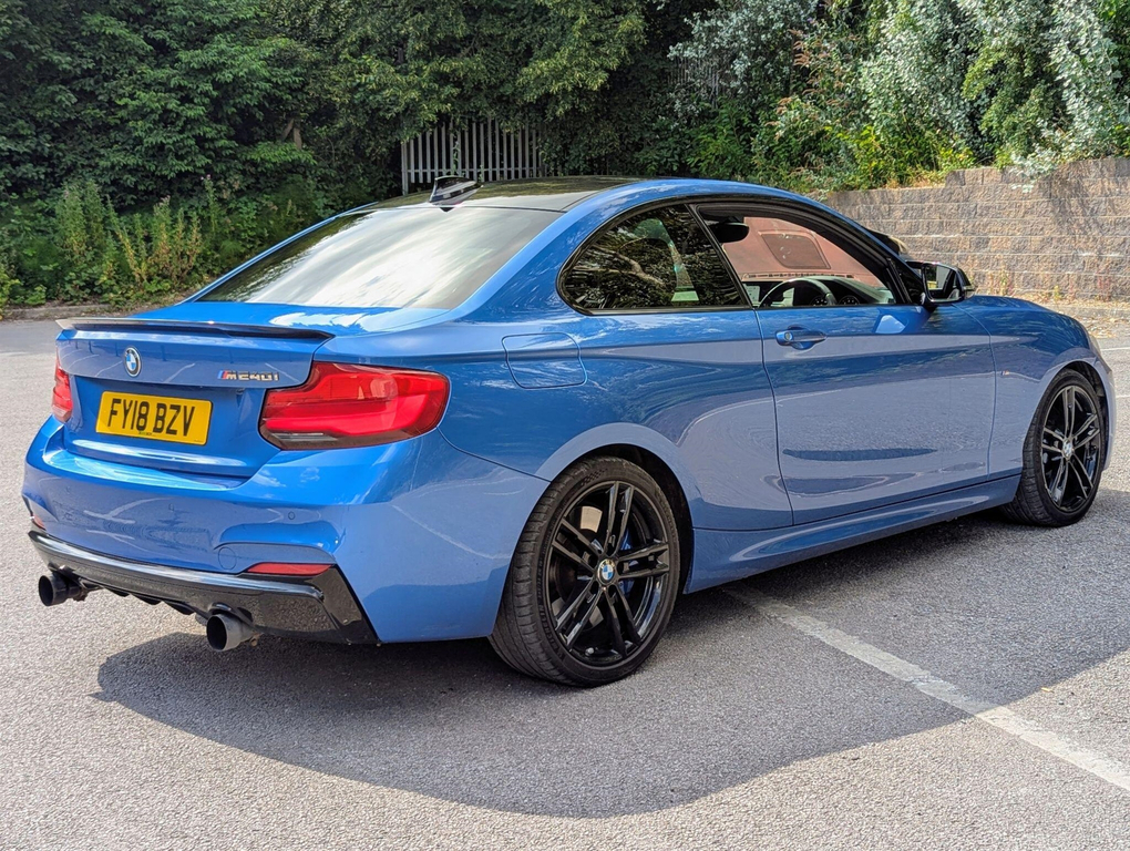 BMW M2 3.0 Euro 6 Ss FY18BZV Blue #3