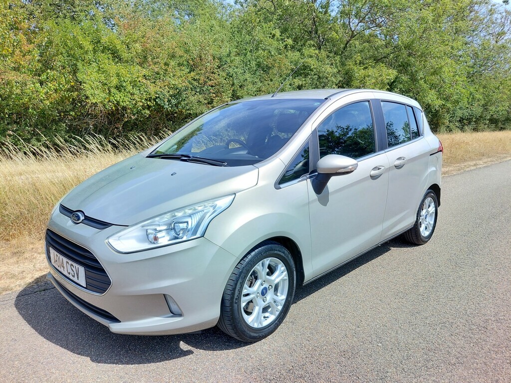 Ford B-Max 1.5 Tdci Zetec Full Service History Tax 20 2014 Silver #4