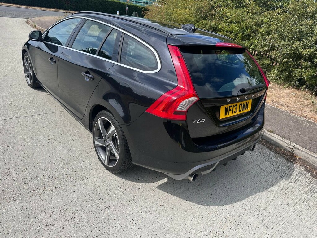 Volvo V60 2.0 D4 R-design 2013 Black #6