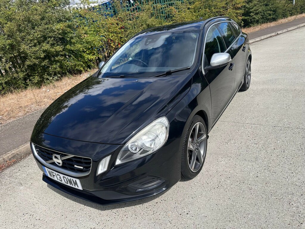 Volvo V60 2.0 D4 R-design 2013 Black #4