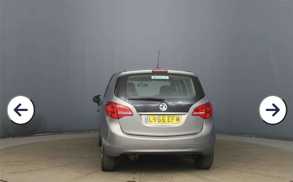 Vauxhall Meriva Mpv 1.4 I Turbo Exclusiv 2015 Brown #8