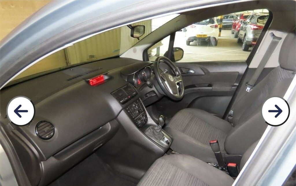 Vauxhall Meriva Mpv 1.4 I Turbo Exclusiv 2015 Brown #12