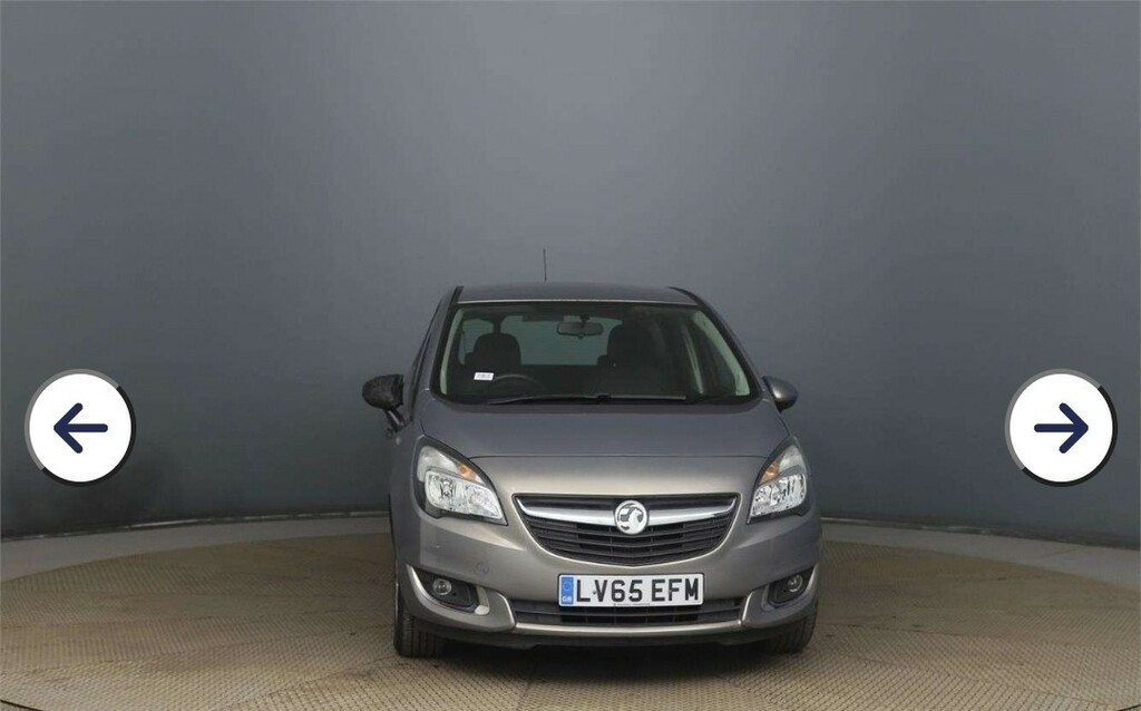 Vauxhall Meriva Mpv 1.4 I Turbo Exclusiv 2015 Brown #7