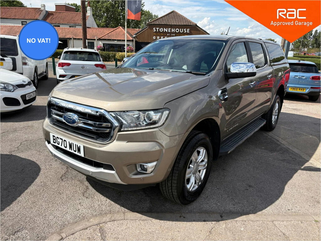 Ford Ranger 2.0 Ecoblue Limited Pickup Double Cab A Silver