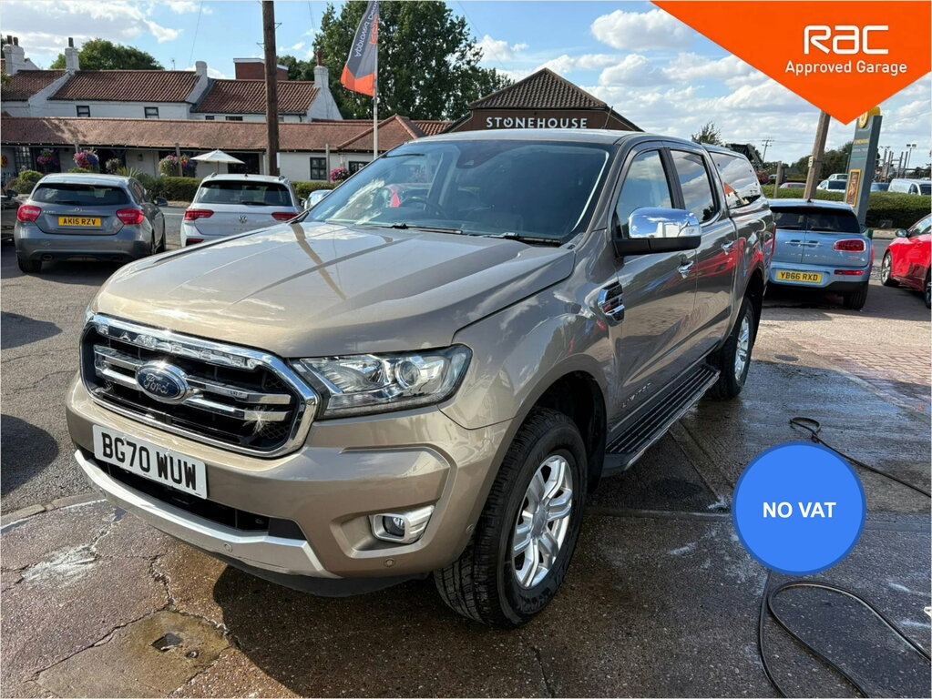 Ford Ranger 2.0 Ecoblue Limited Pickup Double Cab A Silver