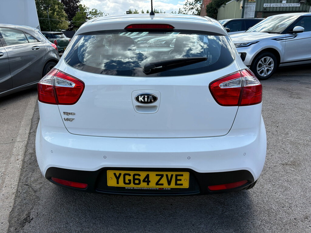 Kia RIO 1.25 Vr7 Hatchback Euro 5 84 Bh White #6