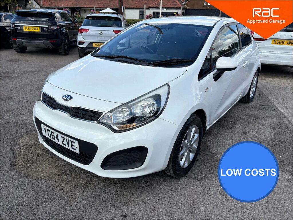 Kia RIO 1.25 Vr7 Hatchback Euro 5 84 Bh White
