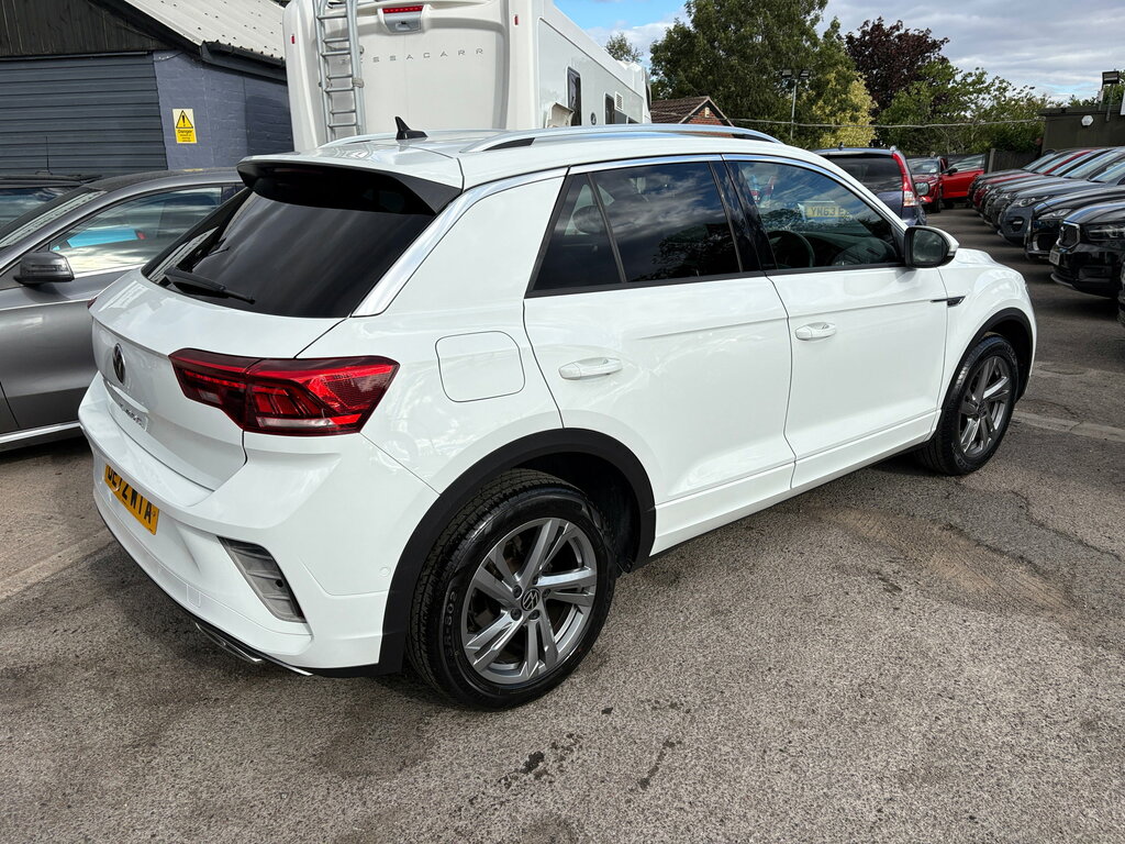 Volkswagen T-Roc 1.5 Tsi R-line Suv Euro 6 Ss White #5