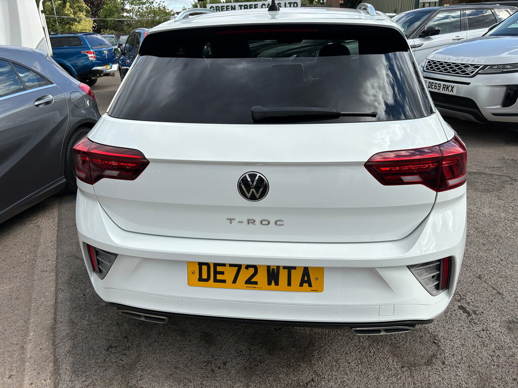 Volkswagen T-Roc 1.5 Tsi R-line Suv Euro 6 Ss White #6