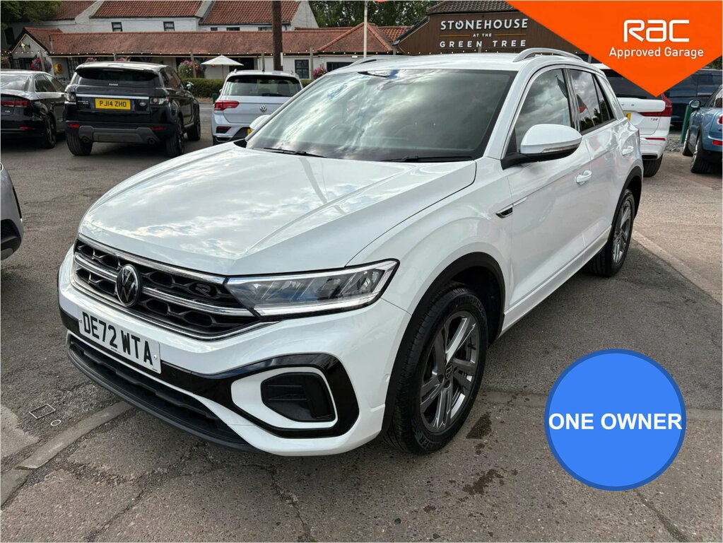 Volkswagen T-Roc 1.5 Tsi R-line Suv Euro 6 Ss White