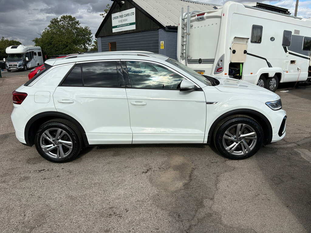 Volkswagen T-Roc 1.5 Tsi R-line Suv Euro 6 Ss White #4