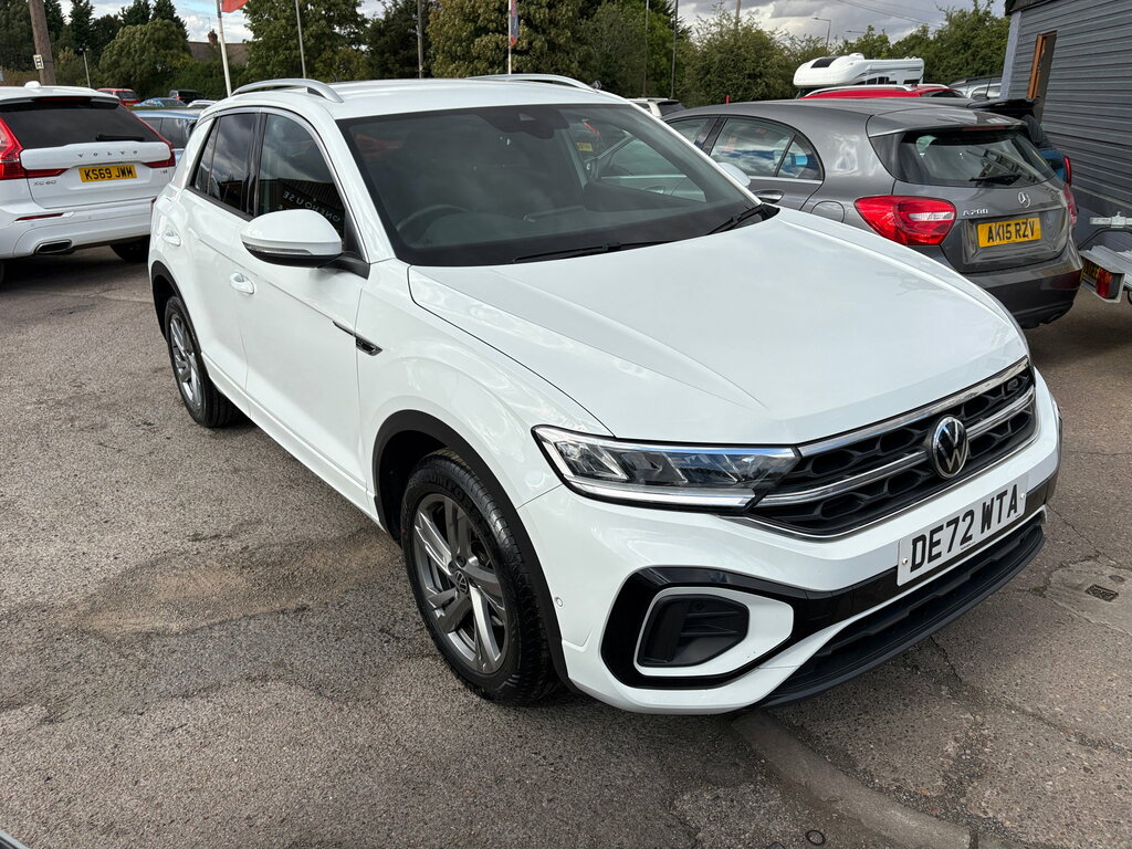Volkswagen T-Roc 1.5 Tsi R-line Suv Euro 6 Ss White #3