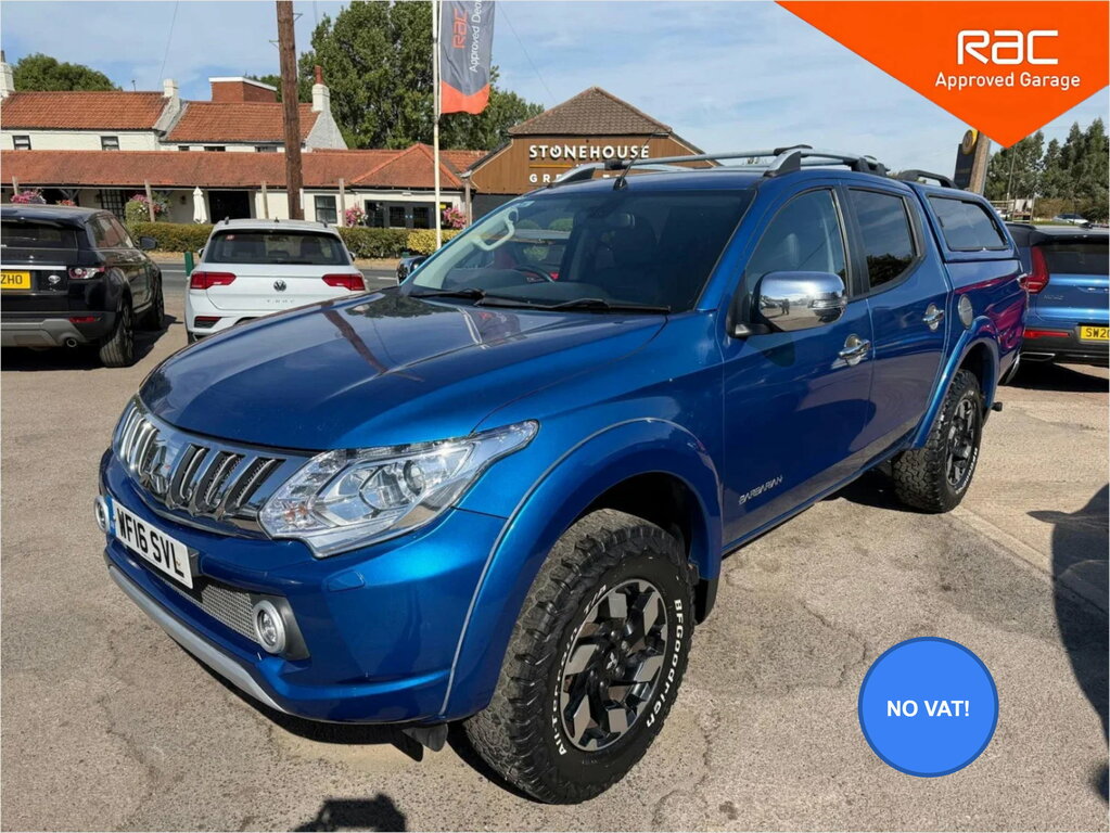 Mitsubishi L200 2.4 Di-d Dc Barbarian Pickup Double Cab Blue