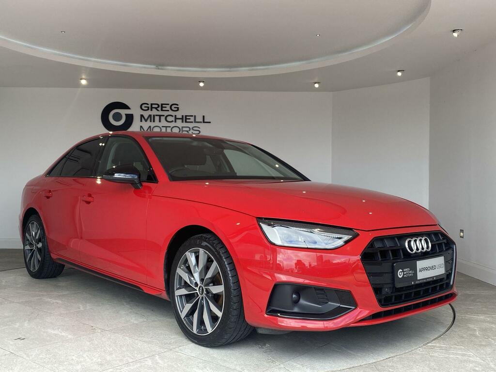 Audi A4 35 Tdi Sport Edition S Tronic Comfortsound Red