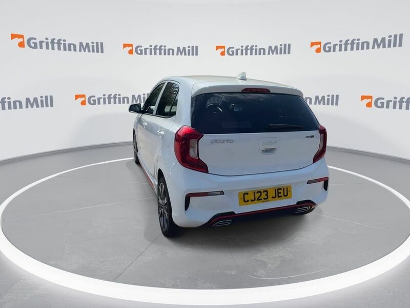 Kia Picanto 1.0 Dpi Gt-line Hatchback Euro 6 White #6