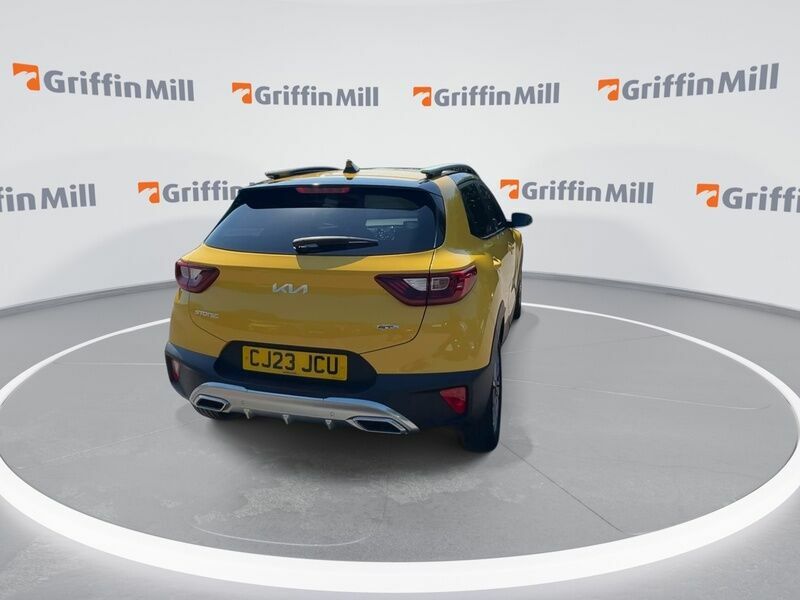 Kia Stonic 1.0 T-gdi Mhev Gt-line S Suv Hybrid Dct Yellow #4