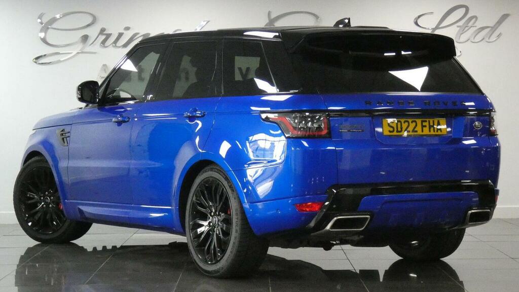 Land Rover Range Rover Sport Suv 2.0 P400e 13.1Kwh Dynamic 4 SD22FHA Blue #3